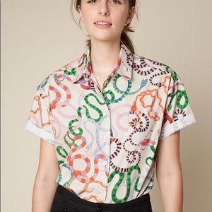 Rachel Antonoff Jonny Shirt (Snakes)